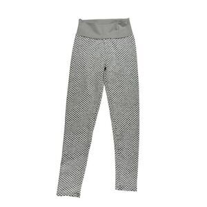 Honeycomb ruching leggings Two Tone  XS